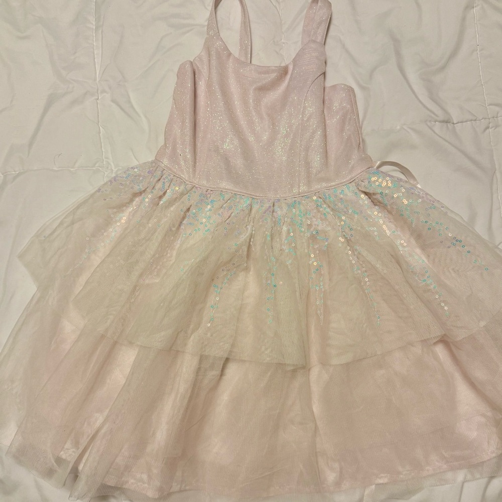 Cat & Jack Pink Sparkle Dress
